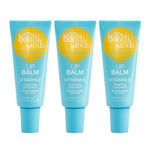 Bondi Sands Lip Balm With Vitamin E Toasted Coconut Moisturising Lip Care 10g X3