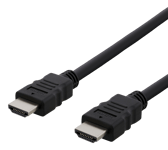 DELTACO – HDMI-kaapeli, CCS, HDMI High Speed w/Ethernet, 4K, UHD taajuudella 60Hz, 3,0m, musta (HD