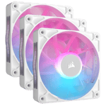 Corsair Icue Link Rx120 Rgb Pwm Expansion Fan 3p Ventilator Hvid