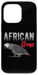 Coque pour iPhone 13 Pro Gris africain - Amoureux des oiseaux - Perroquet gris africain exotique