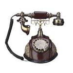 Nologo ZWJ-JJ Téléphone Fixe, Maison Cadran rétro rétro avec Style Ancien, Vieux téléphone rétro Style, Vie décoration Chambre