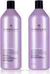 Pureology Hydrate Sheer Shampoo 1000ml & Conditioner 1000ml Duo 2020