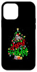 iPhone 12 mini Go Jesus Its Your Birthday Christmas Tree Case