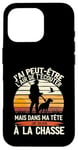 Coque pour iPhone 16 Pro Cadeau idée Drôle Chasseur Homme Chasseur Humour Chasse