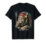 Rasta Reggae Lion and Reggae apparel with Rastafarian T-Shirt