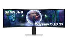 Samsung LS49DG934SUXEN 49in OLED Curved 1800R 32:9 5120x1440 250cd/m2 HDR10+ 0.03ms 240hz HAS Speakers IN