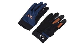 Gants longs vtt oakley all mountain bleu orange