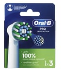 Oral-B Børstehoder Refil Pro Cross Action 3stk