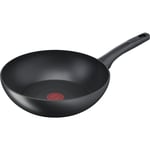 Tefal Ultimate wokpanna 28 cm, svart