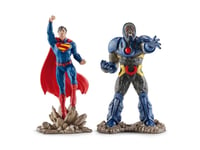 Figurine - Justice League - Coffret Superman vs Darkseid - Schleich