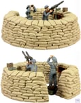 B25026 W.Britain RAF Lewis Gun Emplacement 5 Piece Set Ltd. Ed. World War II