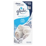 LOT DE 4 GLADE  linge frais  - Recharge diffuseur fresh cotton pure clean linen