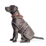 Ancol Muddy Paws All Weather Stormguard Coat . Chocolate.Size Medium ( length 40cm, girth 40-64 cm)