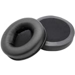 vhbw Coussinets d'oreillettes de remplacement 8.7cm compatible avec Razer Kraken, Kraken Pro casque audio, headset; noir