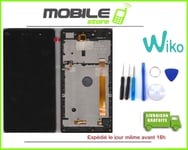 TACTILE NOIR + LCD  + CHASSIS GOLD ORIGINAL POUR WIKO FEVER 4G + OUTILS