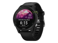 Garmin Forerunner 255 Music - 46 mm - sportklocka med rem - silikon - handledsstorlek: 130-205 mm - display 1.3" - 4 GB - Bluetooth, Wi-Fi, ANT+ - 49