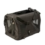 duvoplus, Sac de Voyage Click & Go, XL 91x63x63cm - Max. 45,5kg Noir, avec Fermeture éclair et Trous de Ventilation de Chaque côté, Sac Pliable et imperméable, avec poignée, Idéal pour Voyager