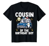 Youth Cousin Of The Birthday Boy Police Car Policeman Officer Cop T-Shirt