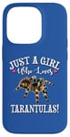 Coque pour iPhone 14 Pro Girl Who Loves Tarantula Lover