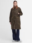 Barbour Ebberston Waxed Jacket, Beech/Classic