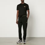 EA7 Gold Label Heavy Waffle-Knit Sweatpants - L