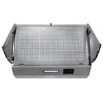 60cm Integrated Cooker Hood Built in Kitchen Extractor Fan  in Grey