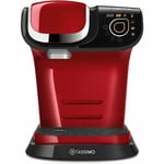 Bosch - Machine a café tassimo TAS6503 - Rouge - Multi-boissons - Réservoir d'eau 1,3L - Arret automatique