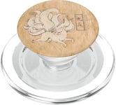 Kyubino-Kitsune(The nine-tailed fox) [Japanese Yokai] PopSockets PopGrip for MagSafe