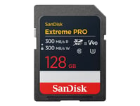 Sandisk Extreme Pro - Flashminnekort - 128 Gb