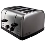 Russell Hobbs 4 Slice Brushed Stainless Steel Toaster