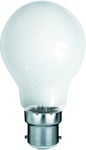 Filament LED-lampa, normal, opal, 4,5W, B22, 230V, MB