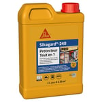 SIKA - Protection hydrofuge façade, mur, toiture et sol - Sikagard 240 Protecteur Tout en 1 - Multisupports - Int/Ext - Effet perlant - Prêt à l'emploi - Pour 4 à 20m2 - 2L