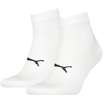 Puma Strumpor 2P Sport Light Quarter Socks Vit Strl 43/46