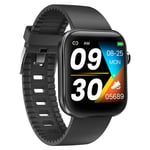 Montre connectée avec tracker de fitness.