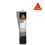 Colle mastic multi-usages SIKA Sikaflex 221 - Gris acier - 300ml