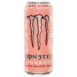 Monster Energy 500 Ml Ultra Peachy Keen (sockerfri)