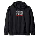 When i wake up it will be christmas Zip Hoodie