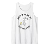 Peanuts Snoopy And Woodstock Running Dont Worry Be Happy Tank Top