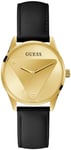 Guess GW0399L3 Emblem Guld/Læder Ø40 mm