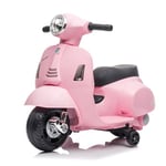 Véhicule électrique Turbo Challenge Mini Vespa GTS Rose