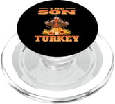 THE SON TURKEY FUNNY THANKSGIVING HUMOR MATCHING FAMILY PopSockets PopGrip for MagSafe