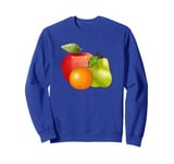 Sweet Juicy Apple Orange Pear Classic Sweatshirt