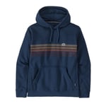 Patagonia Line Logo Ridge Stripe Uprisal Hoody - Sweat à capuche homme Lagom Blue XXS