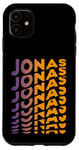 iPhone 11 Jonas Tie Dye Groovy Hippie 60s 70s, Name Jonas Case