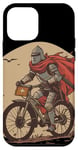 iPhone 12 mini Funny Girl's bike with medieval Knight for Boys and Girls Case