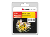 Agfaphoto - 12 Ml - Fotosort - Kompatibel - Blister - Gjenfabrikert - Blekkpatron (Alternativ For: Epson 26Xl, Epson C13t26314010, Epson T2631) - For Epson Expression Premium Xp-510, 520, 600, 610, 615, 620, 625, 710, 720, 800, 810, 820