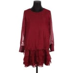 Robe courte Navy Paris  Robe bordeaux