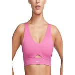 NIKE Indy Plunge Bra Cosmic Fuchsia XS