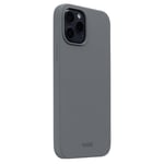 Holdit iPhone 12/12 Pro Silicone Case, Space Gray