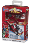 MEGA BLOKS, Voiture POWER RANGERS Super Samurai - Rouge, MEGA5776